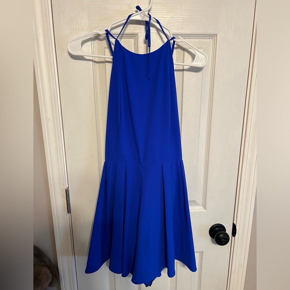 Blue romper